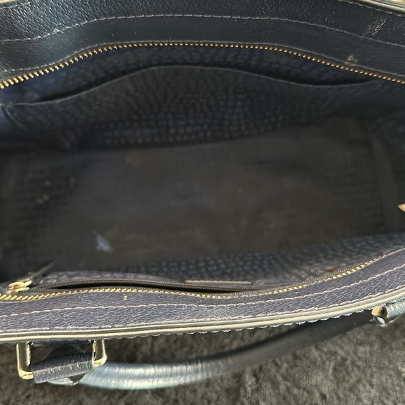 Navy Blue Leather Kate Spade Purse - Picture 5 of 6